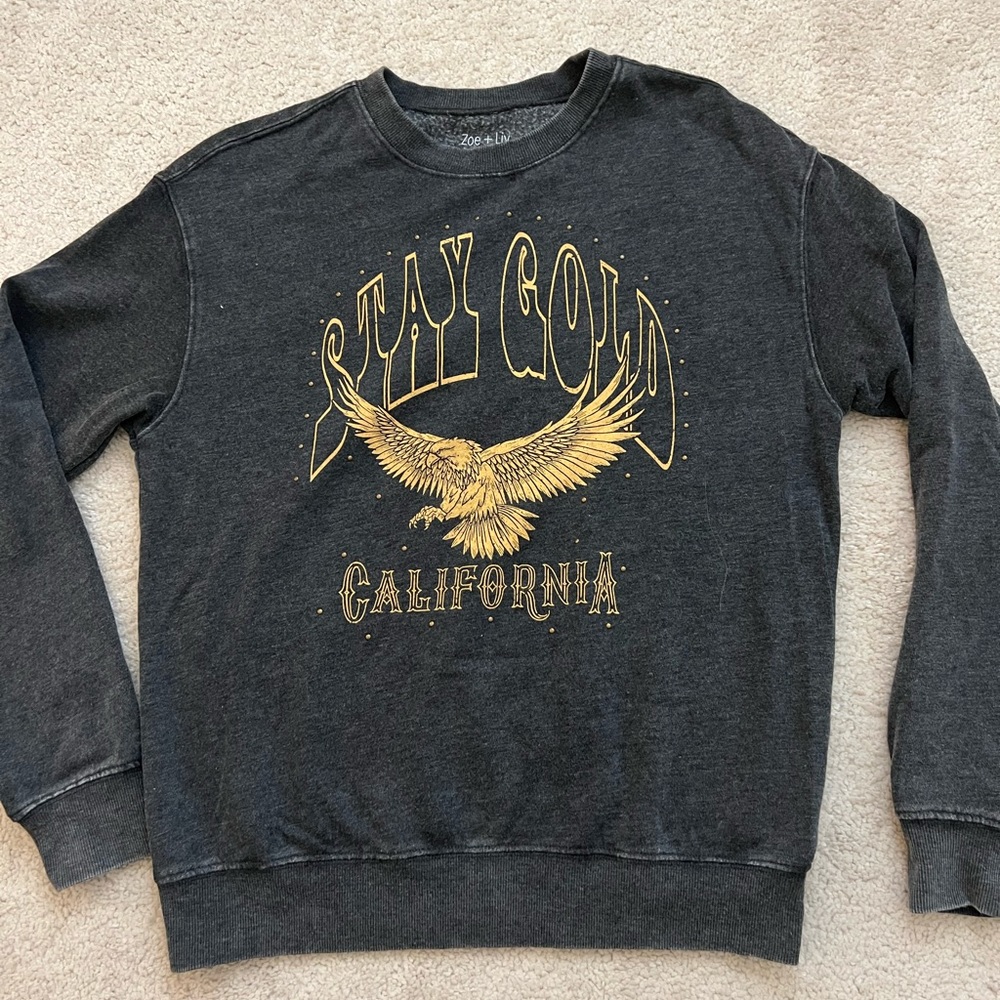 Zoe + Liv retro vintage style sweatshirt